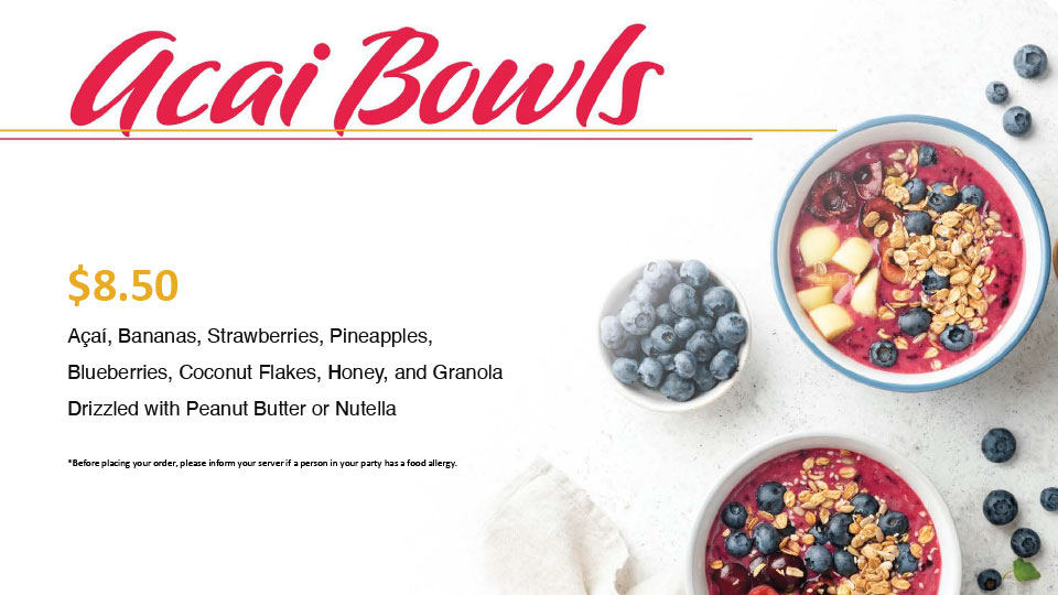 Acai Bowls